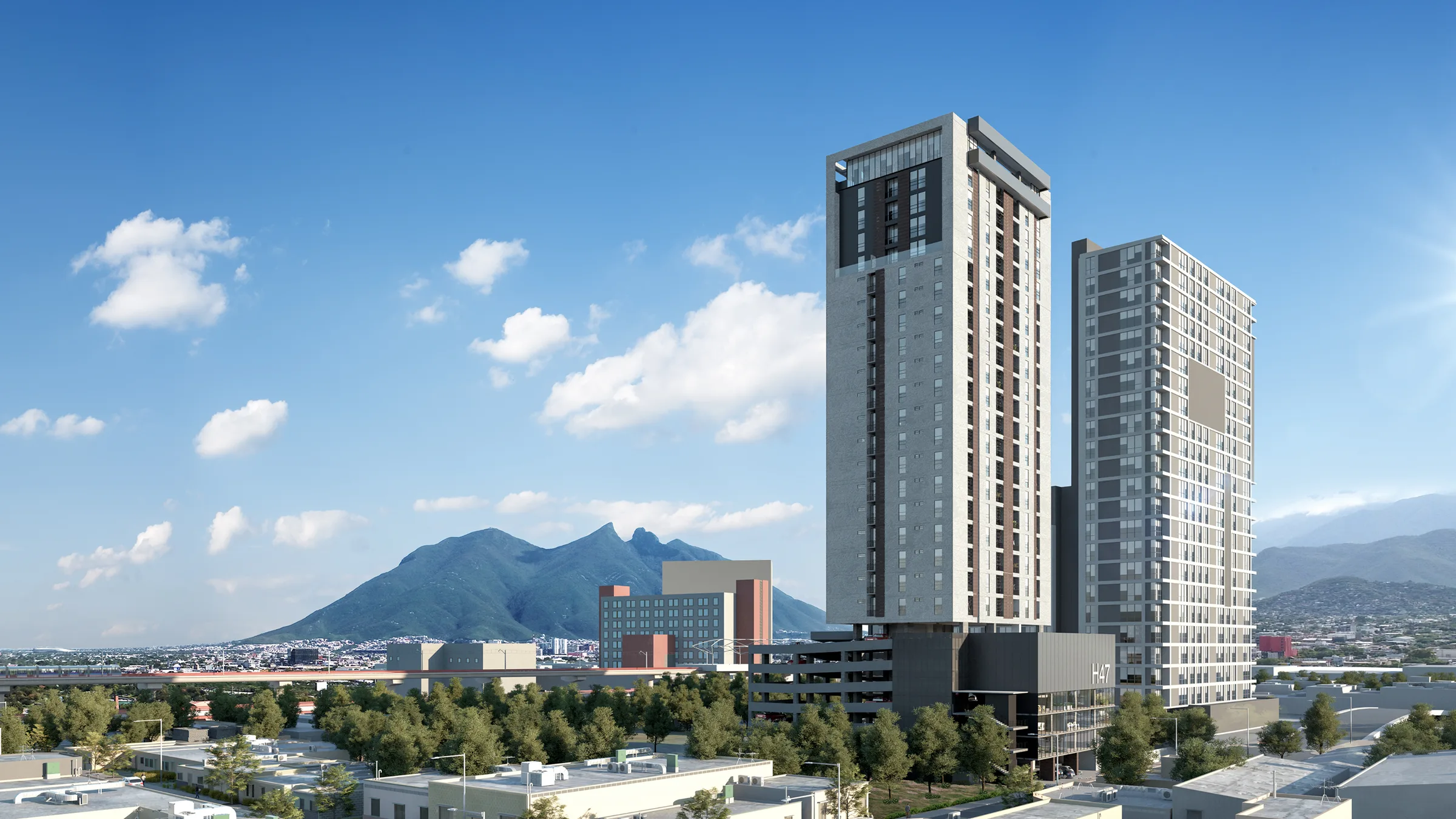 Torre residencial Héroes del 47